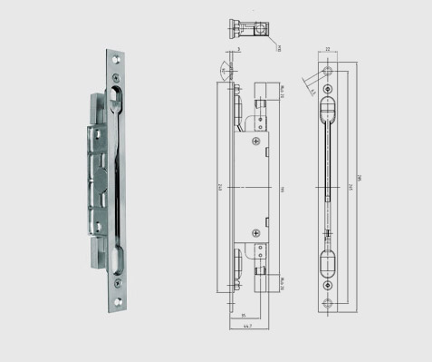 Kantriegel Produkt Details Masszeichnung